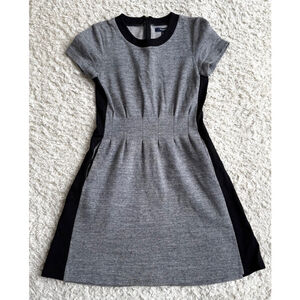 Women's Madewell Dress Size 0 Gray and Black